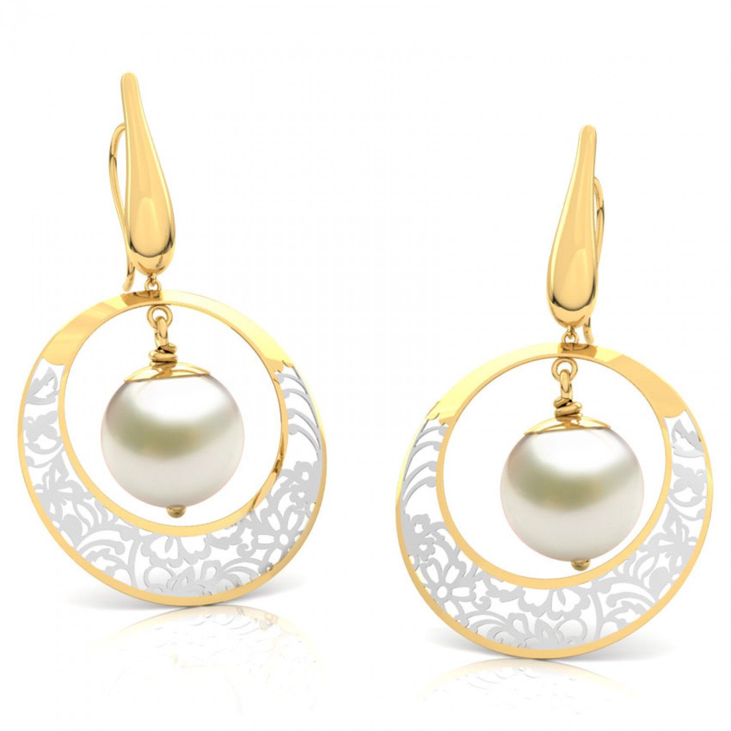 Titan Nimbus Gold Earrings