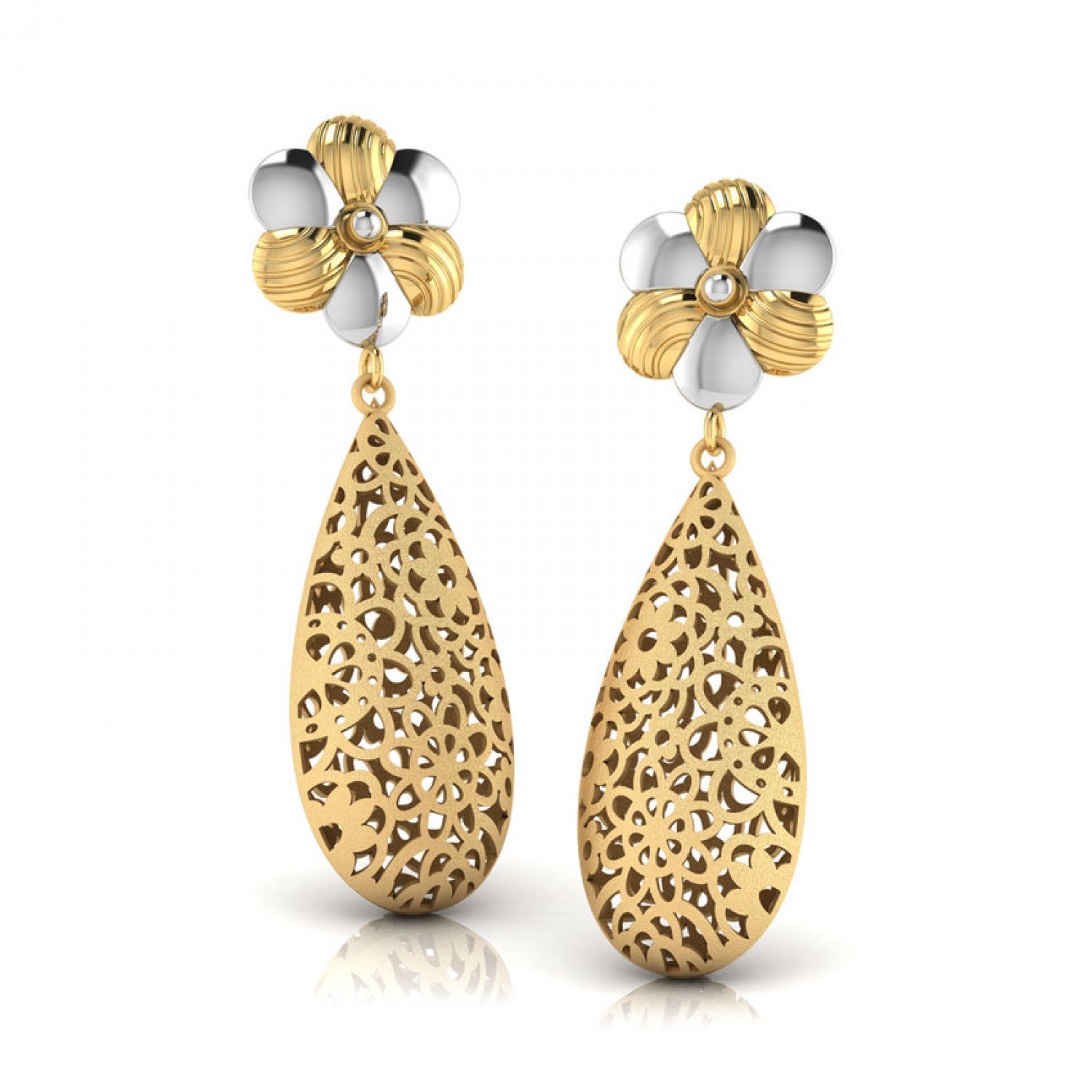 Aveline Jiera Gold Earrings