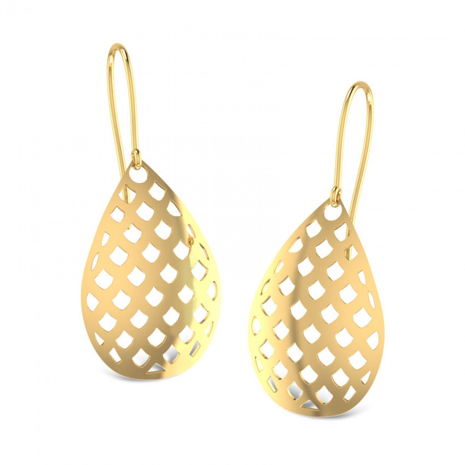 Ensoar Dhriti Gold Earrings