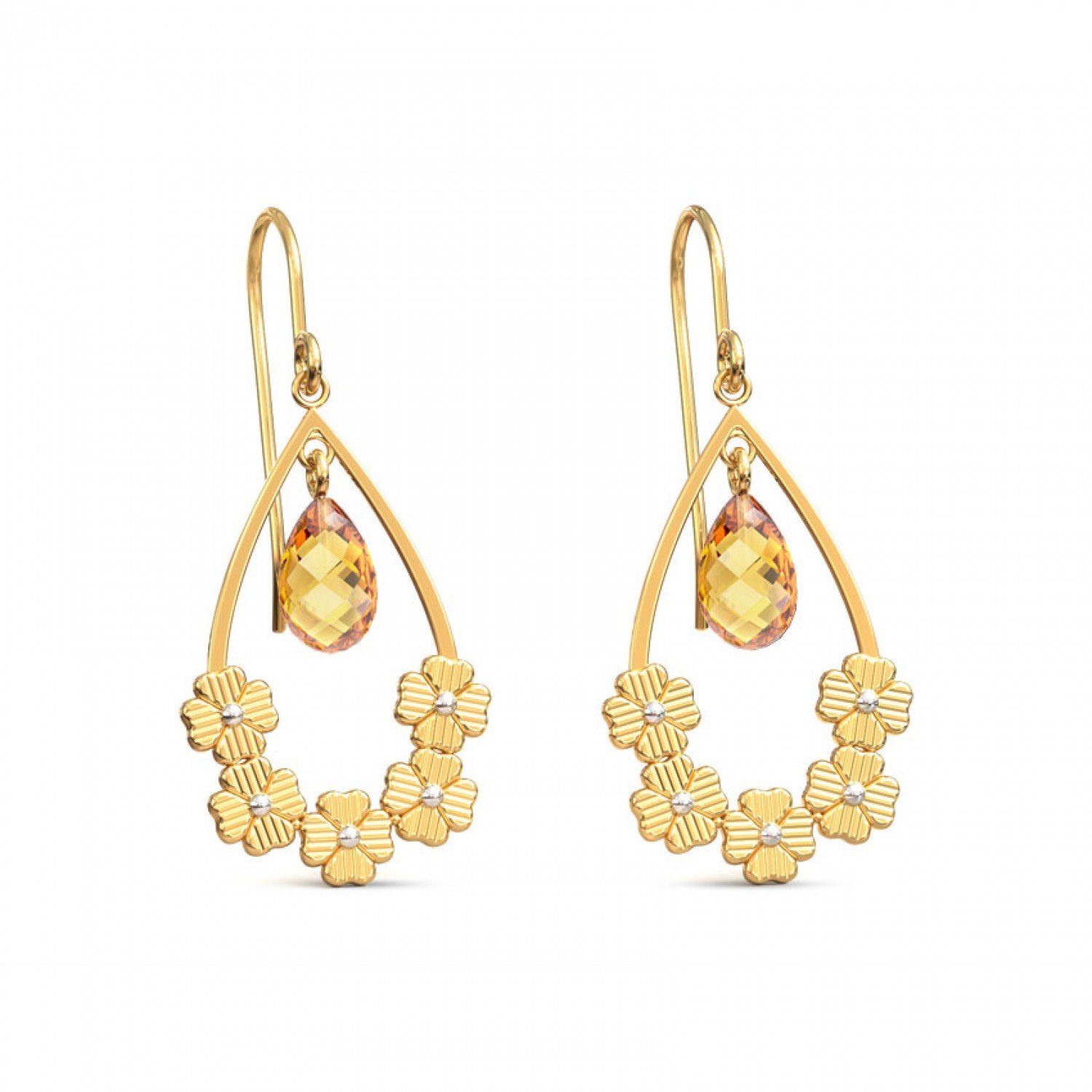 Zenara Bevan Gold Earrings