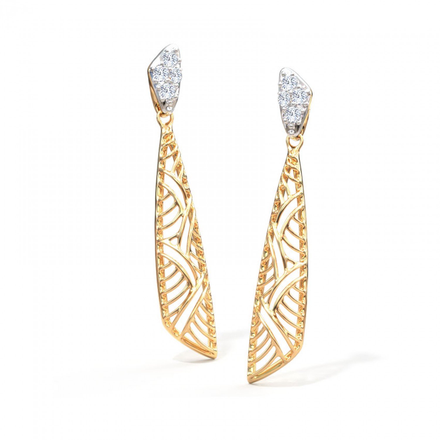Celestiq Poorvi Diamond Earrings Celestiq Poorvi Diamond Earrings