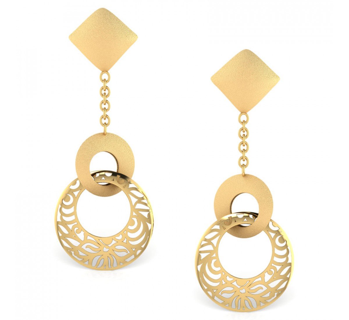 Arcane Luxor Gold Earrings