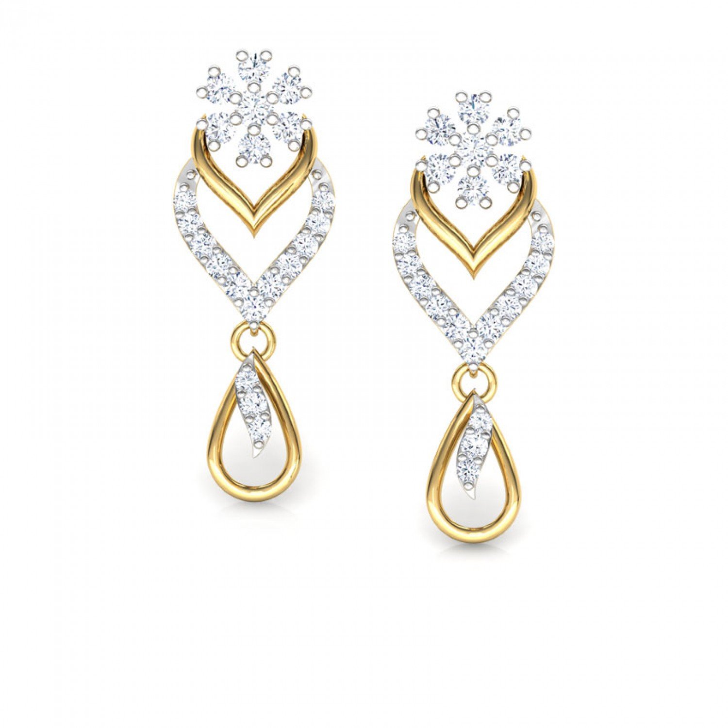Quanta Logy Diamond Earrings