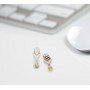 Quanta Logy Diamond Earrings