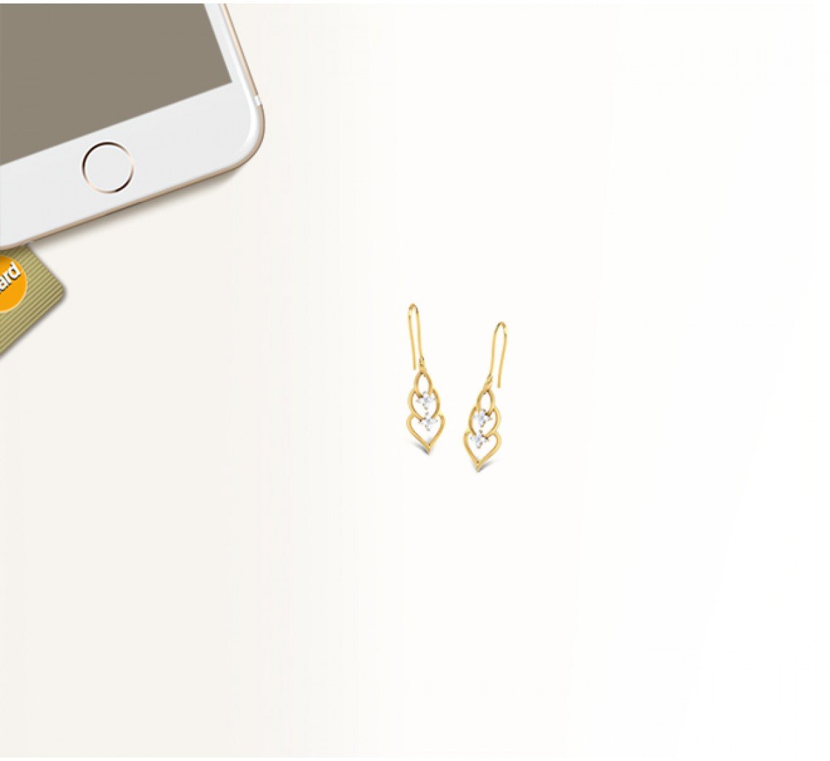 Keyla Fountain Diamond Earrings