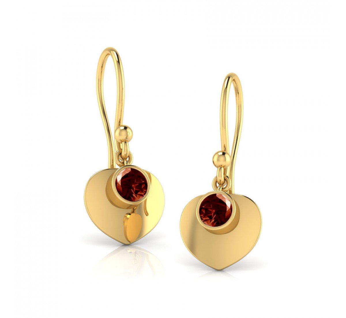 Aveline Rivulet Gold Earrings
