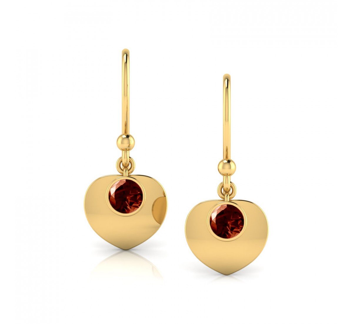 Aveline Rivulet Gold Earrings
