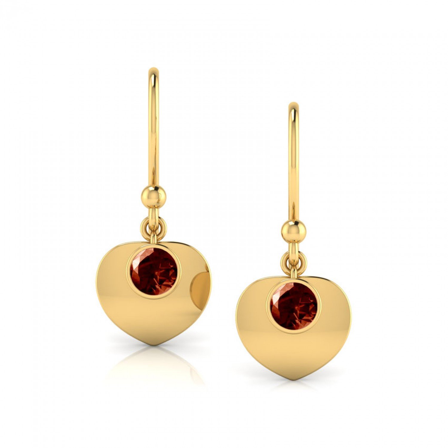 Aveline Rivulet Gold Earrings