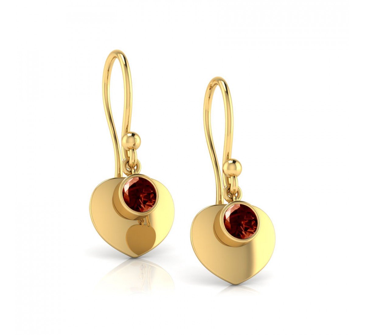 Aveline Rivulet Gold Earrings