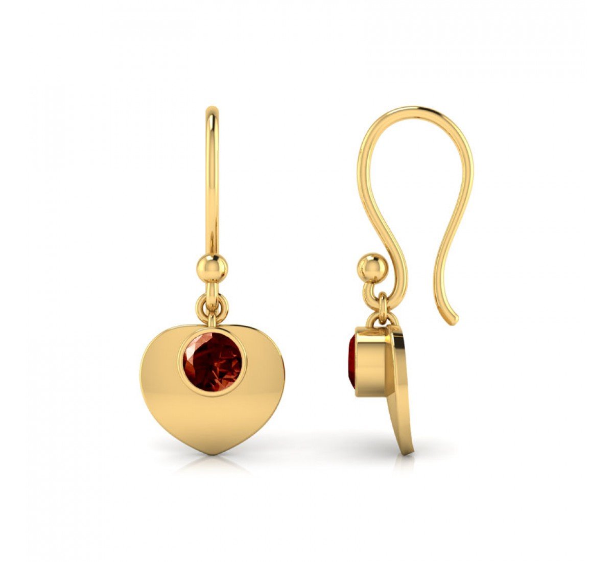 Aveline Rivulet Gold Earrings