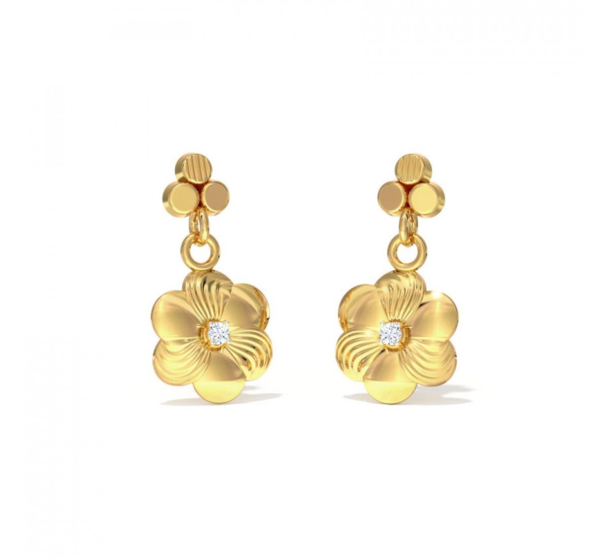 Lustra Crush Gold Earrings