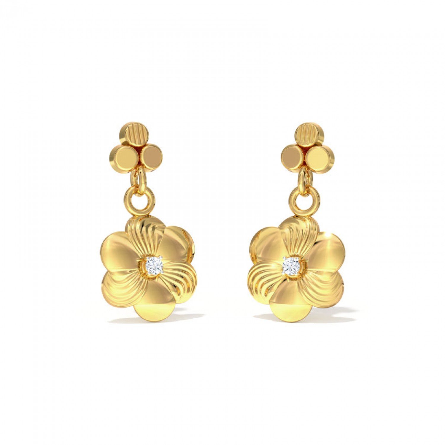 Lustra Crush Gold Earrings Lustra Crush Gold Earrings