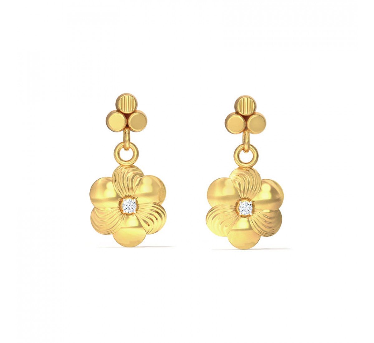 Lustra Crush Gold Earrings