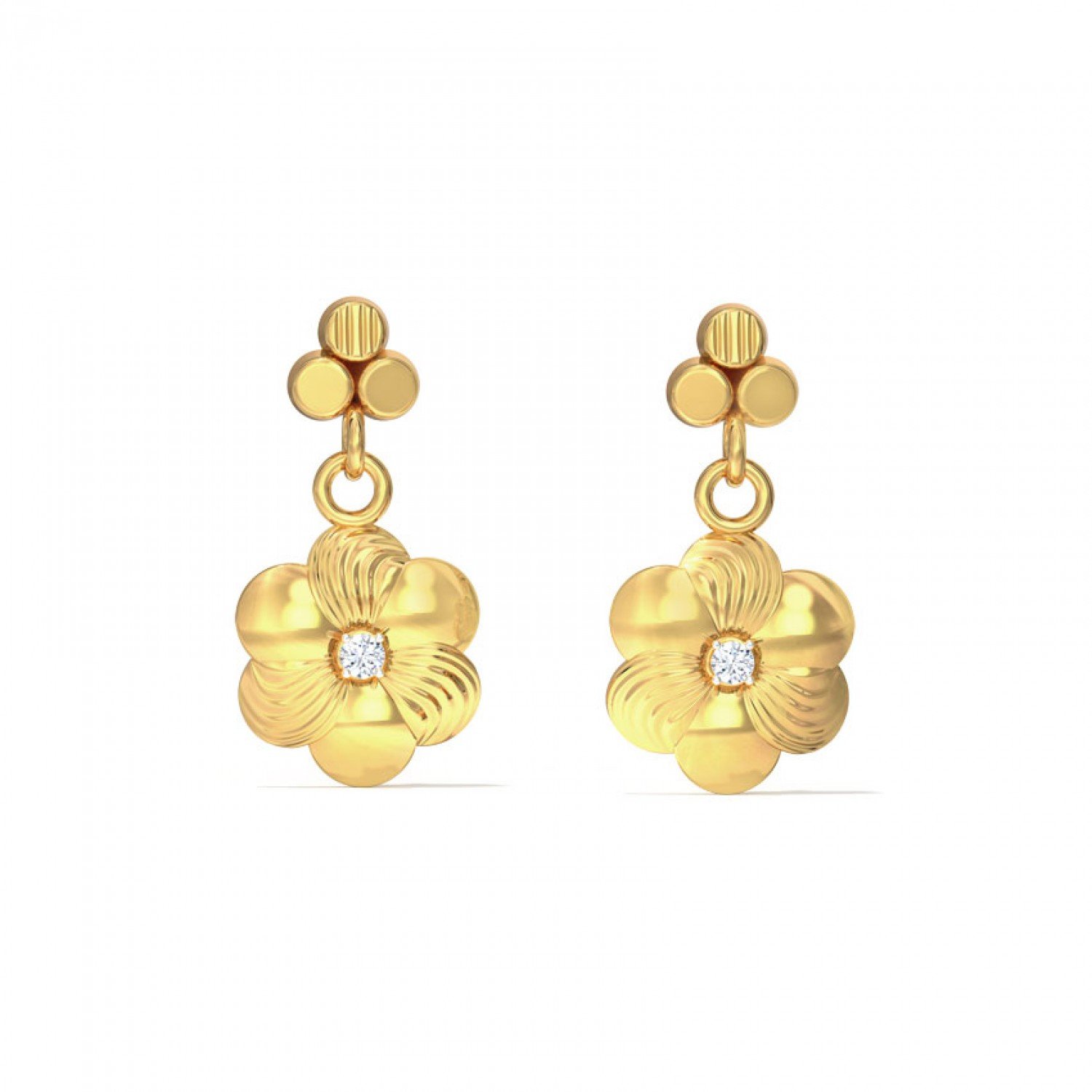 Lustra Crush Gold Earrings Lustra Crush Gold Earrings