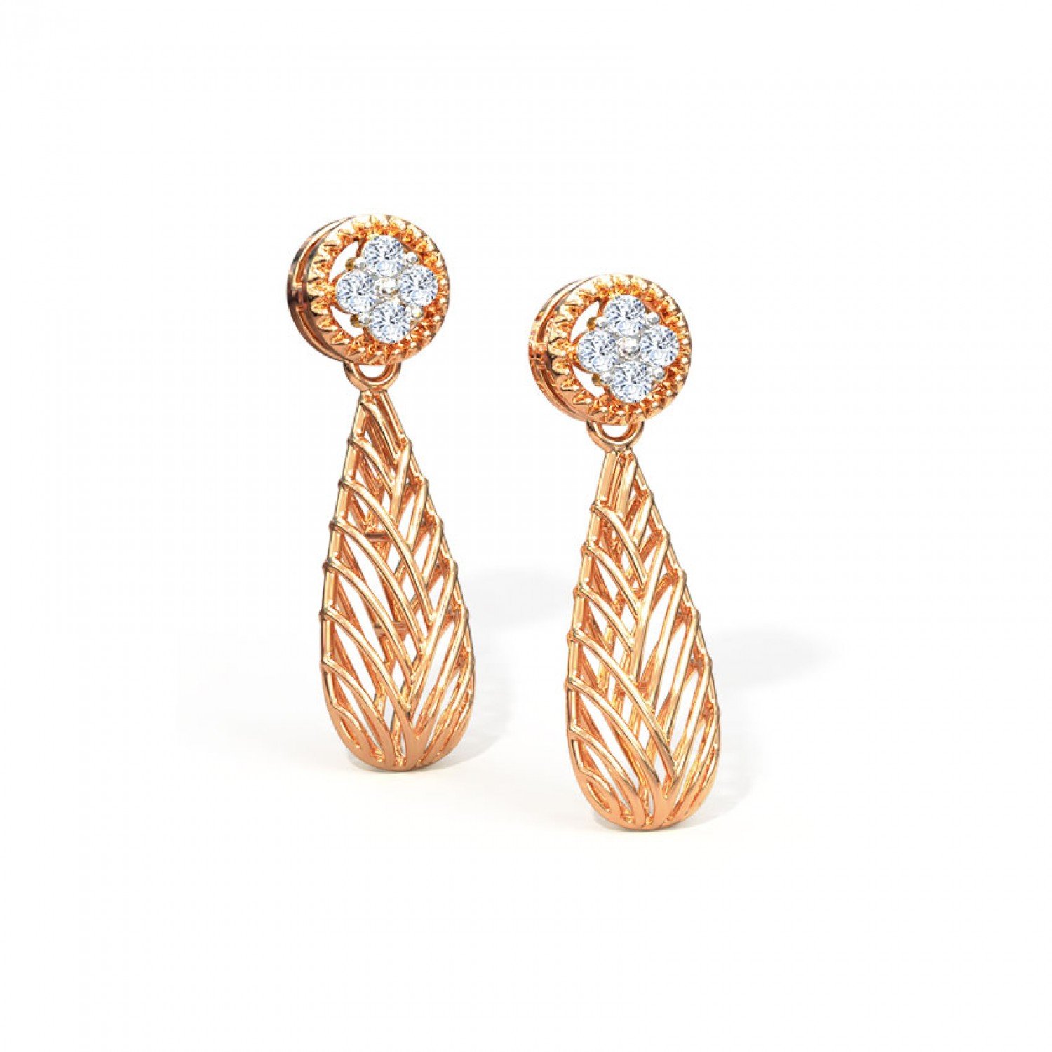 Tempest Diamond Earrings
