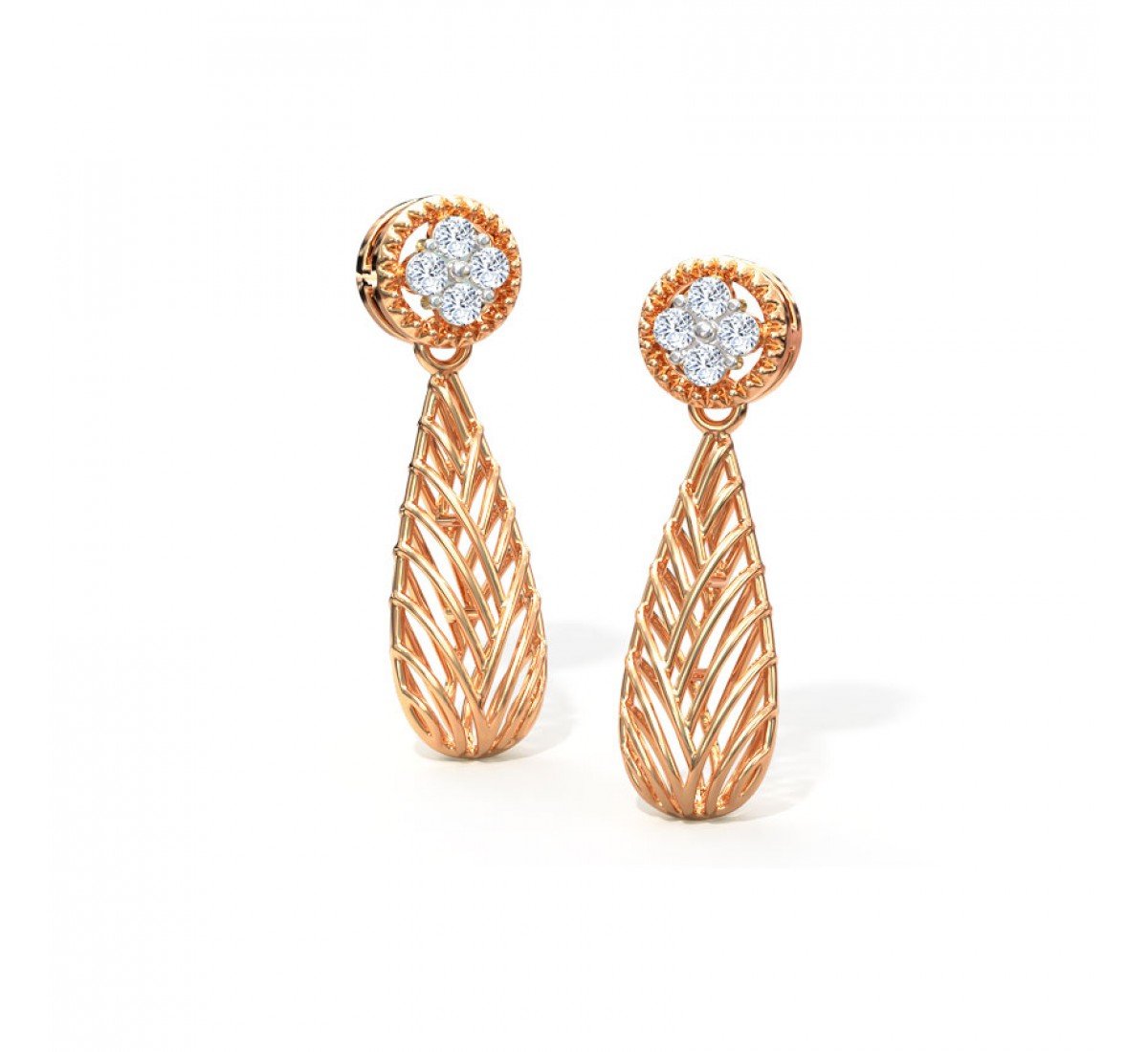 Tempest Diamond Earrings