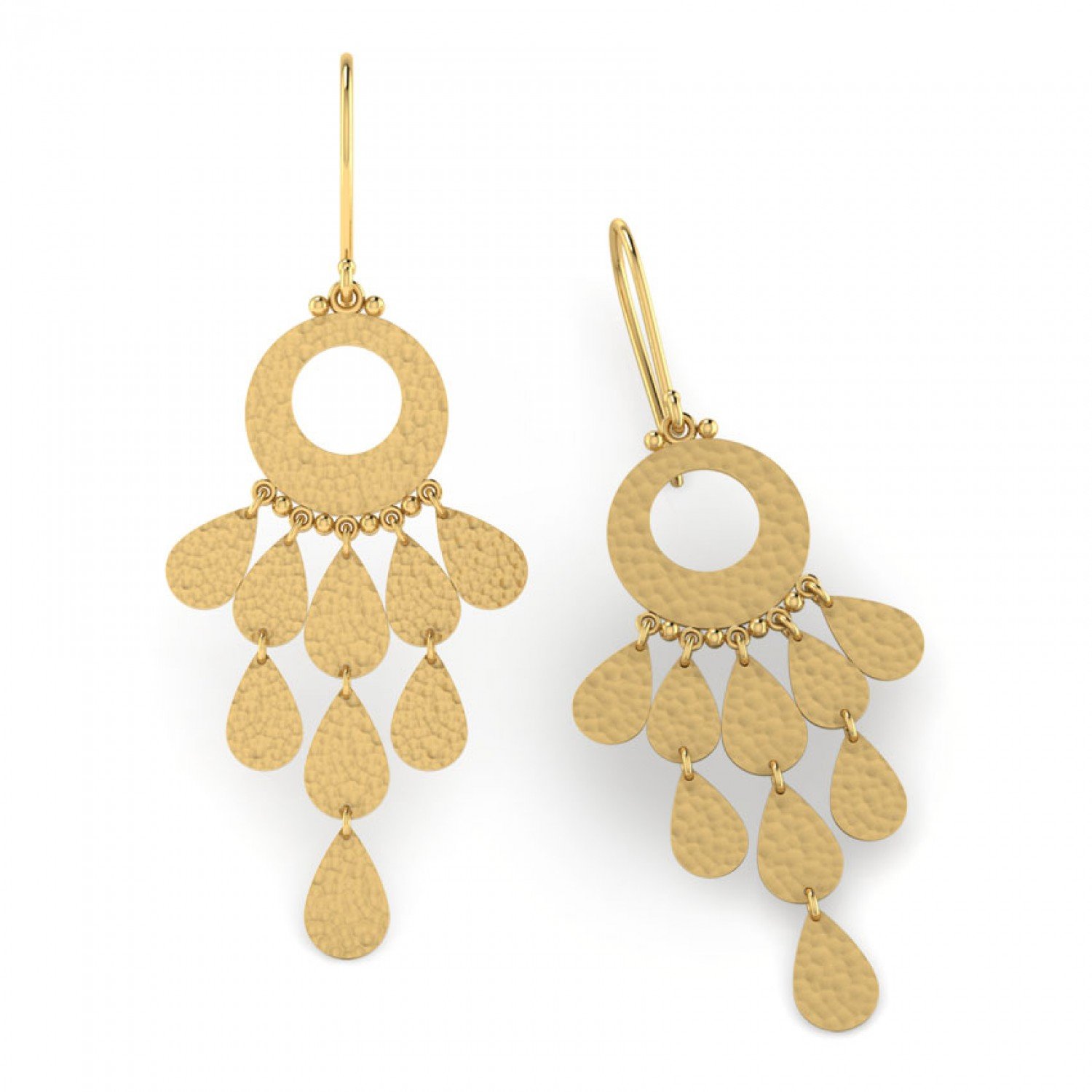 Prudence Trance Gold Earrings