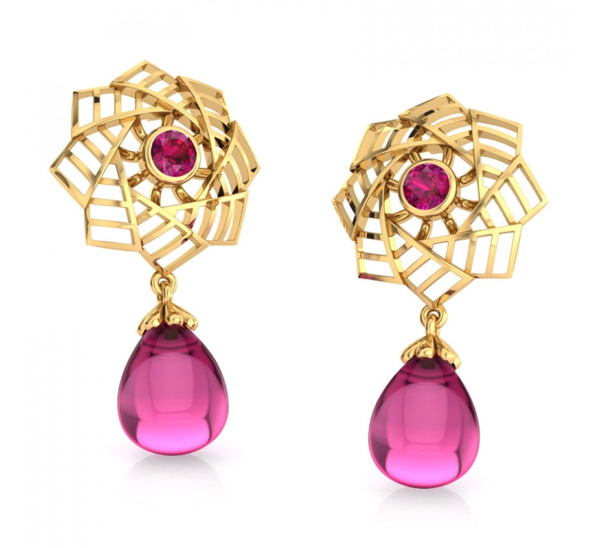 Eclat Melani Gold Earrings
