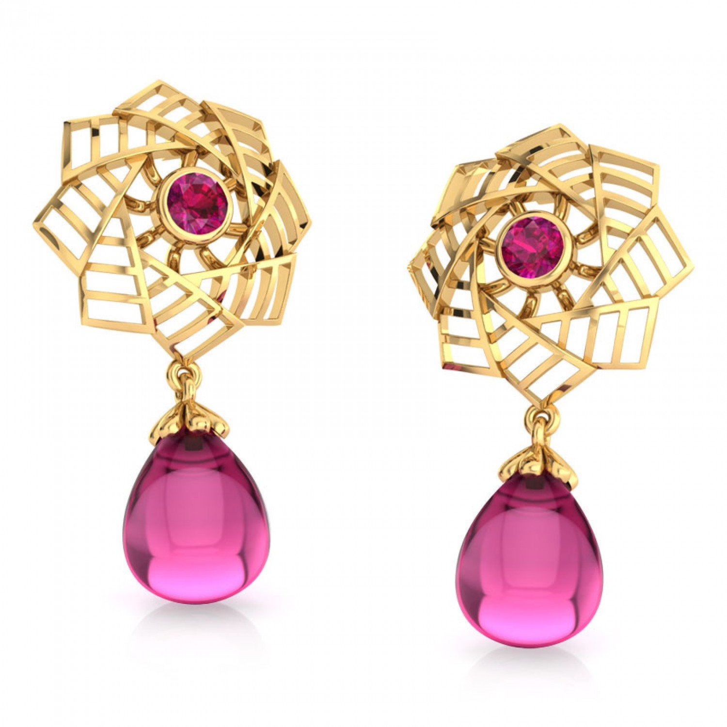 Eclat Melani Gold Earrings
