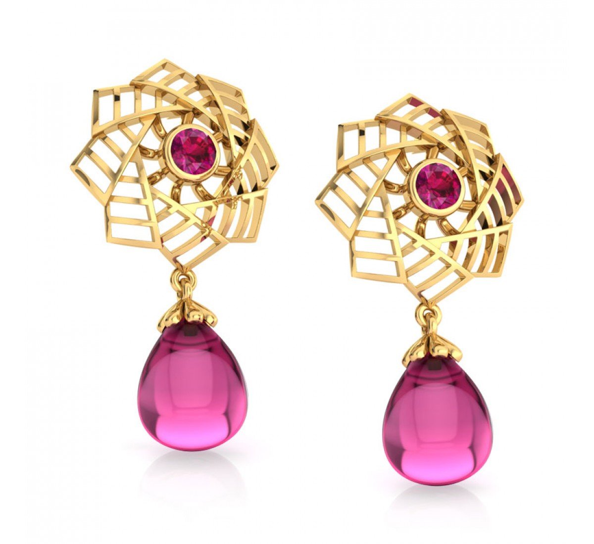 Eclat Melani Gold Earrings