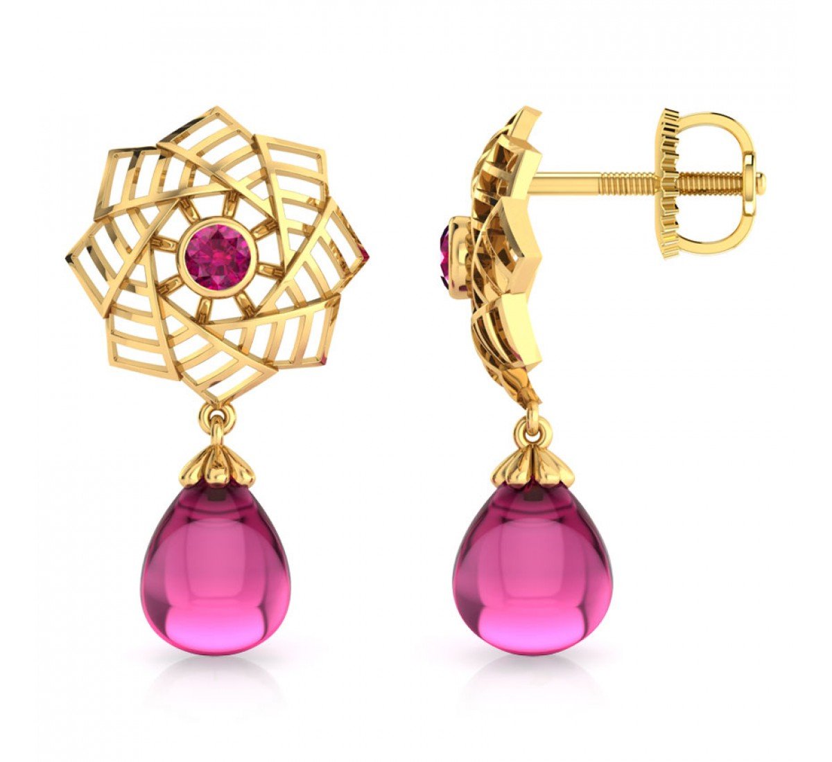 Eclat Melani Gold Earrings