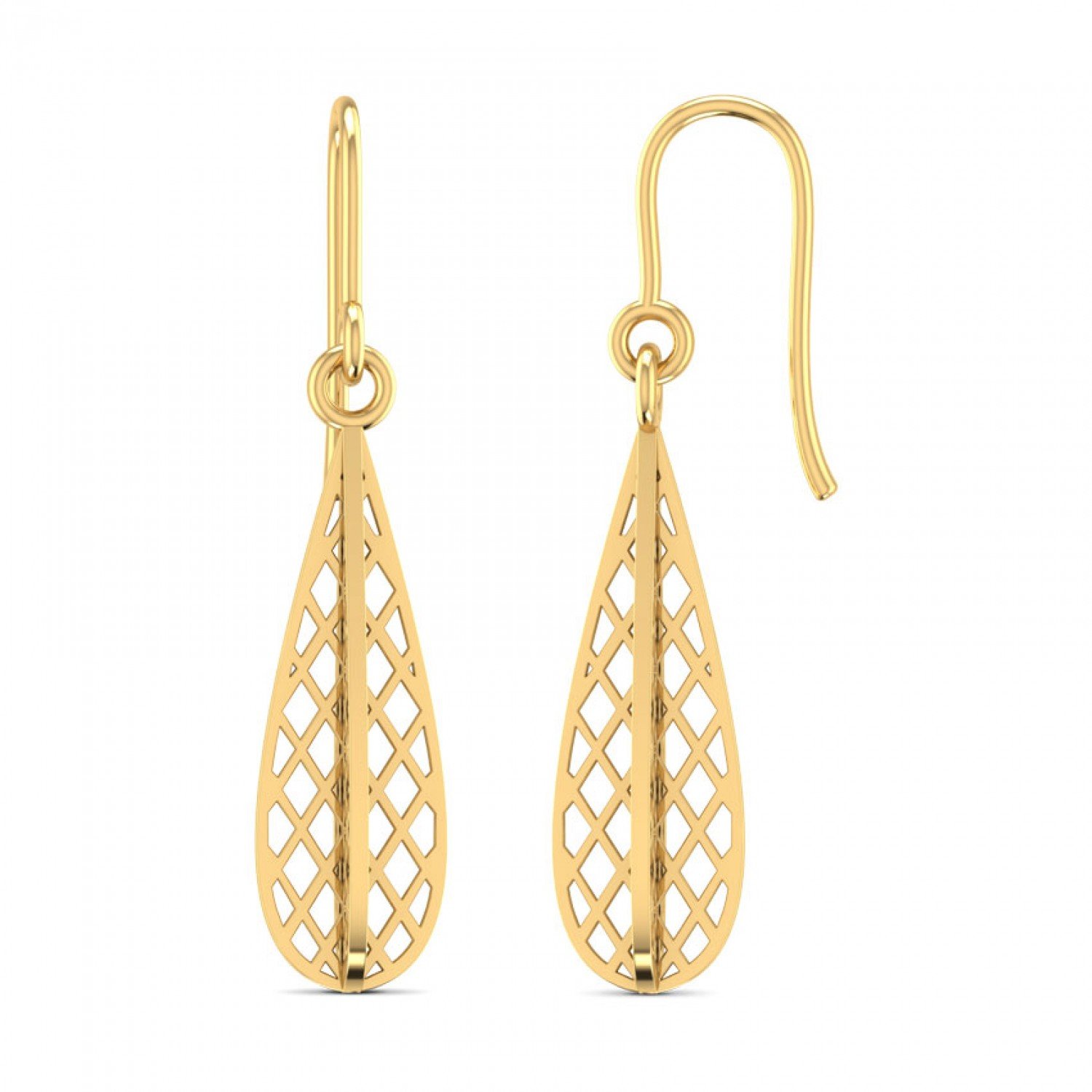 Ariel Nolana Gold Earrings