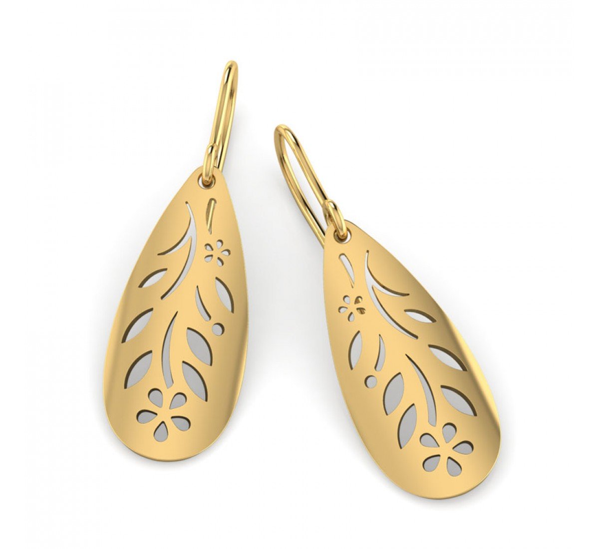 Solara Melange Gold Earrings