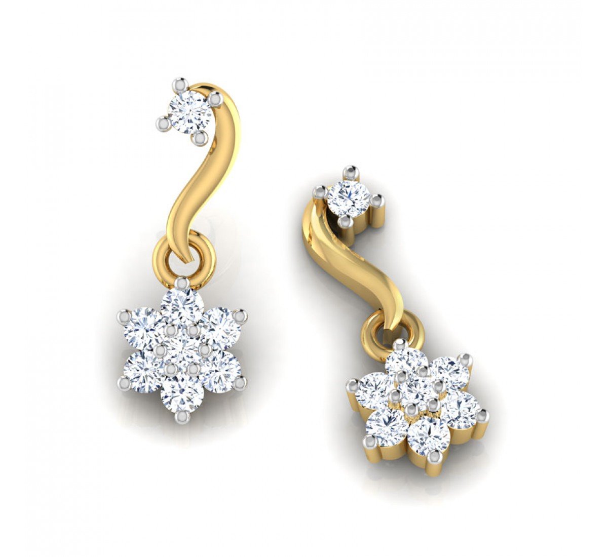 Relic Empress Diamond Earrings
