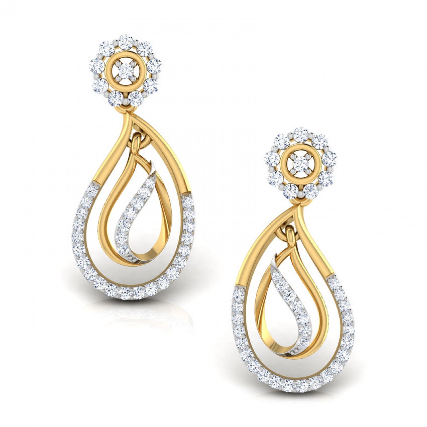 Empyreal Paarthivi Diamond Earrings