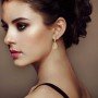 Covet Spiral Diamond Earrings
