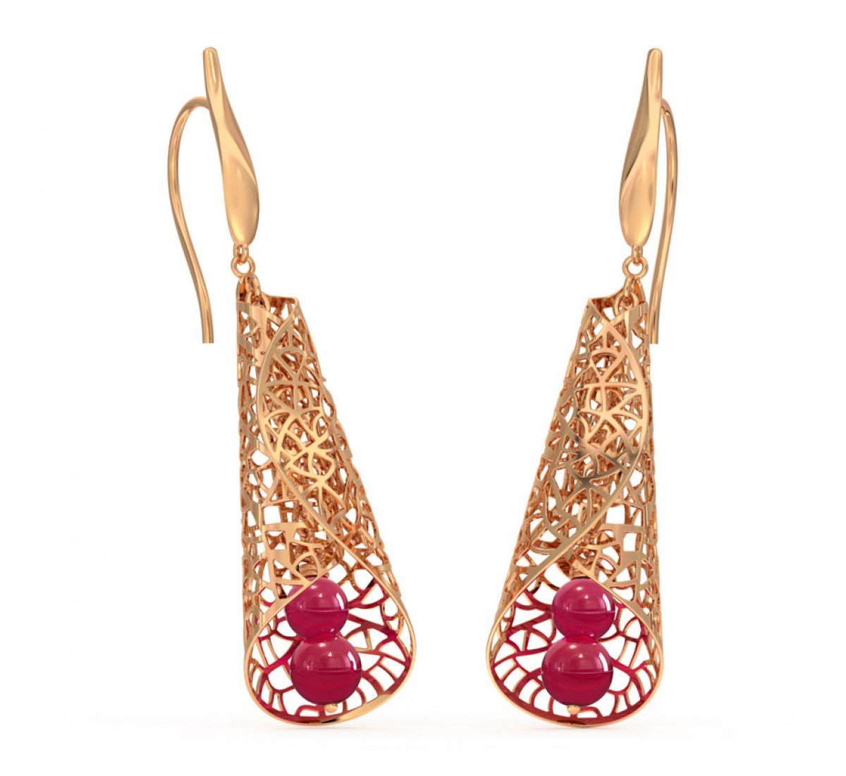 Rivulet Veronica Gold Earrings