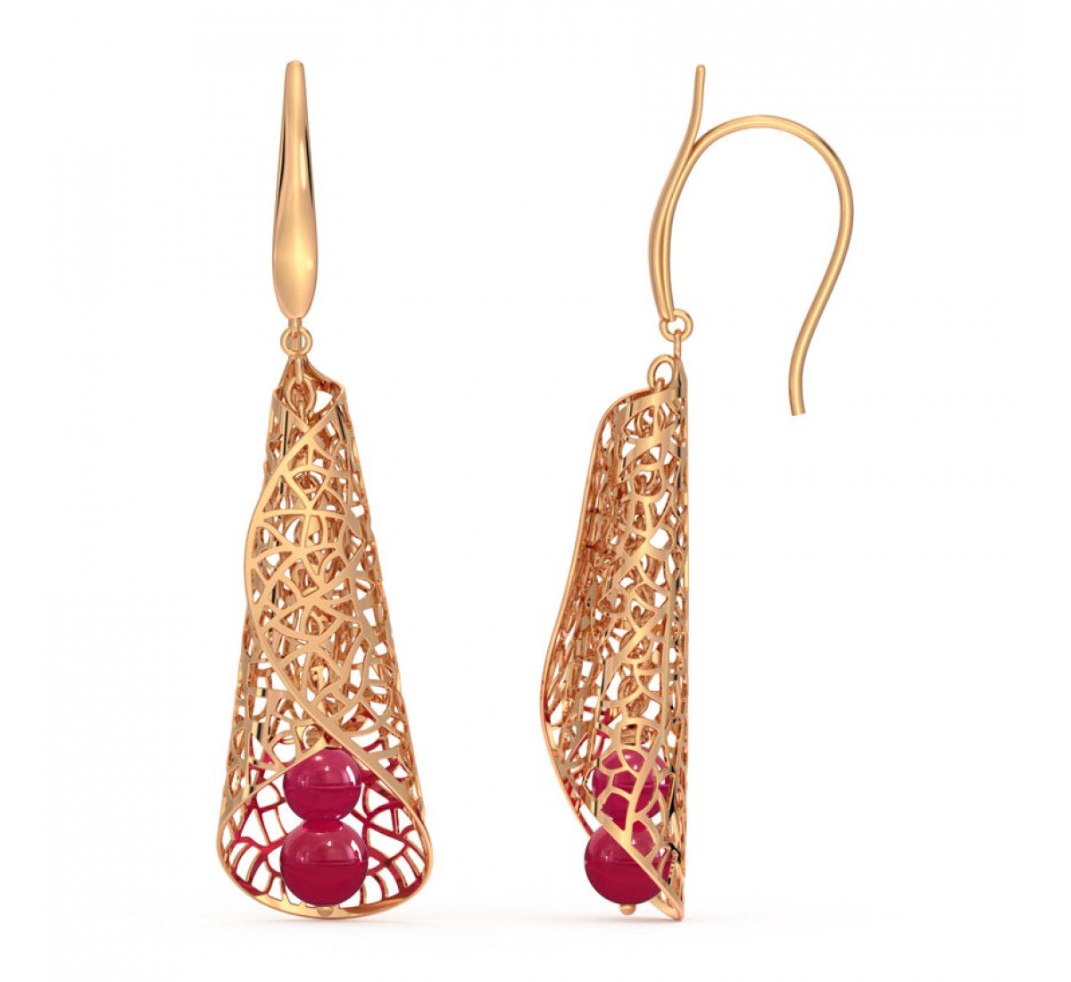 Rivulet Veronica Gold Earrings