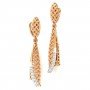 Elina Ziggurat Diamond Earrings