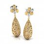 Casablanca Ornate Diamond Earrings