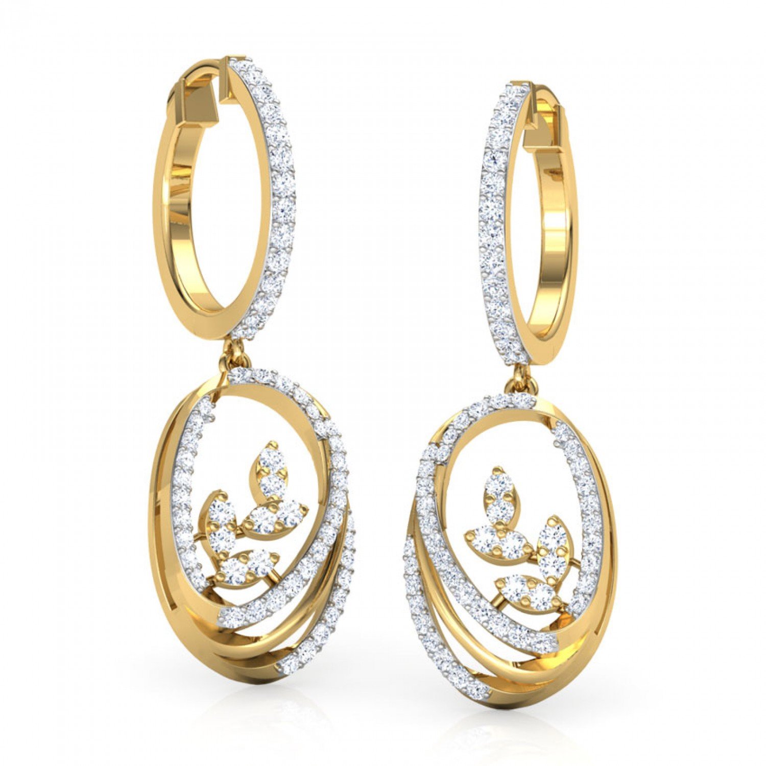 Edhita Power Diamond Earrings