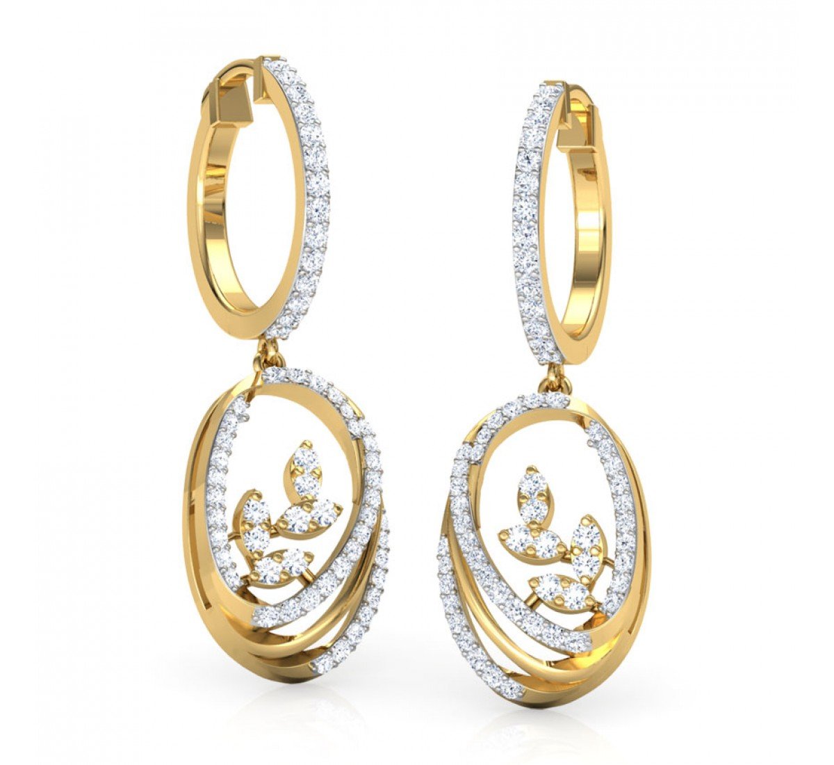 Edhita Power Diamond Earrings