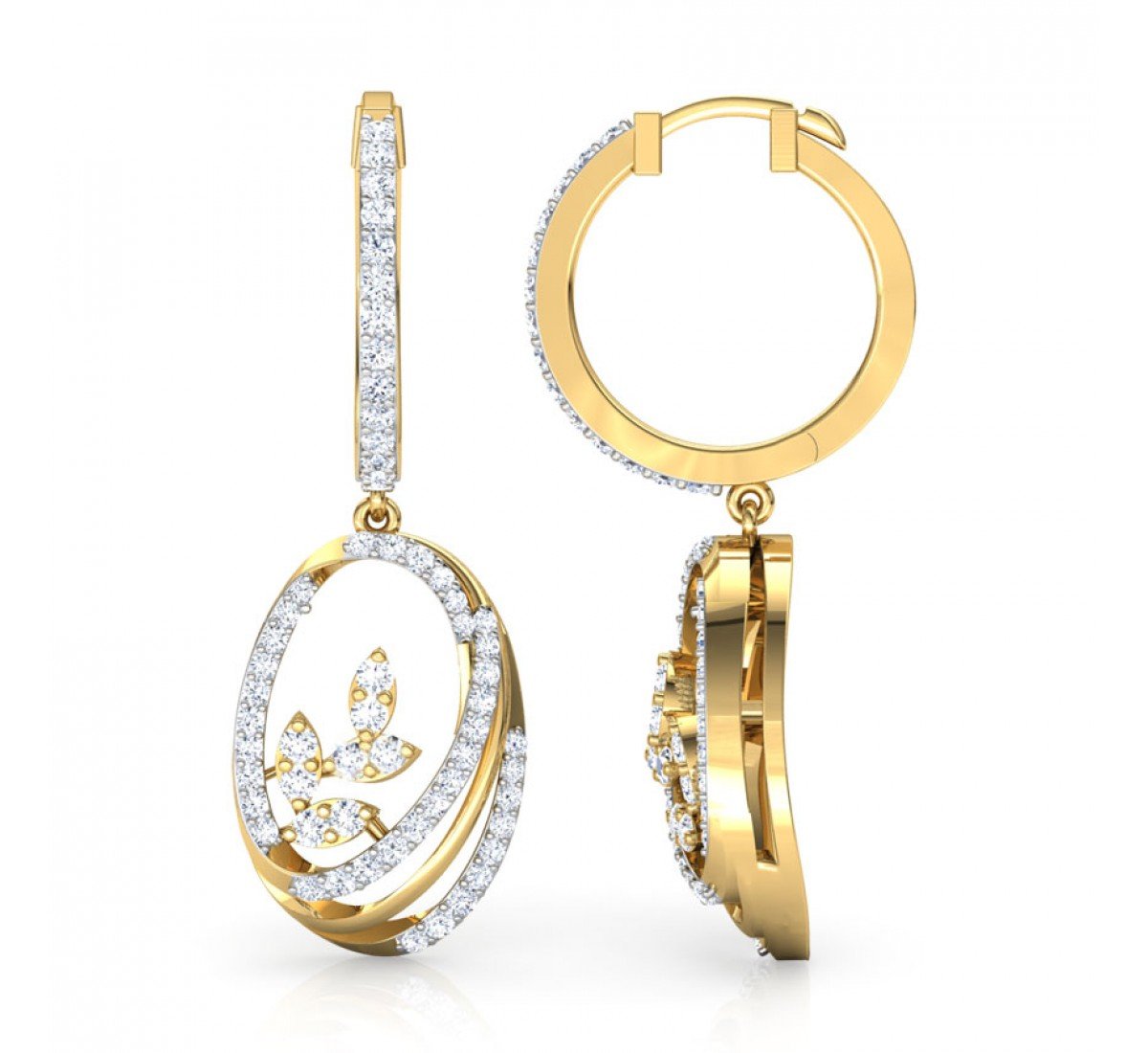 Edhita Power Diamond Earrings