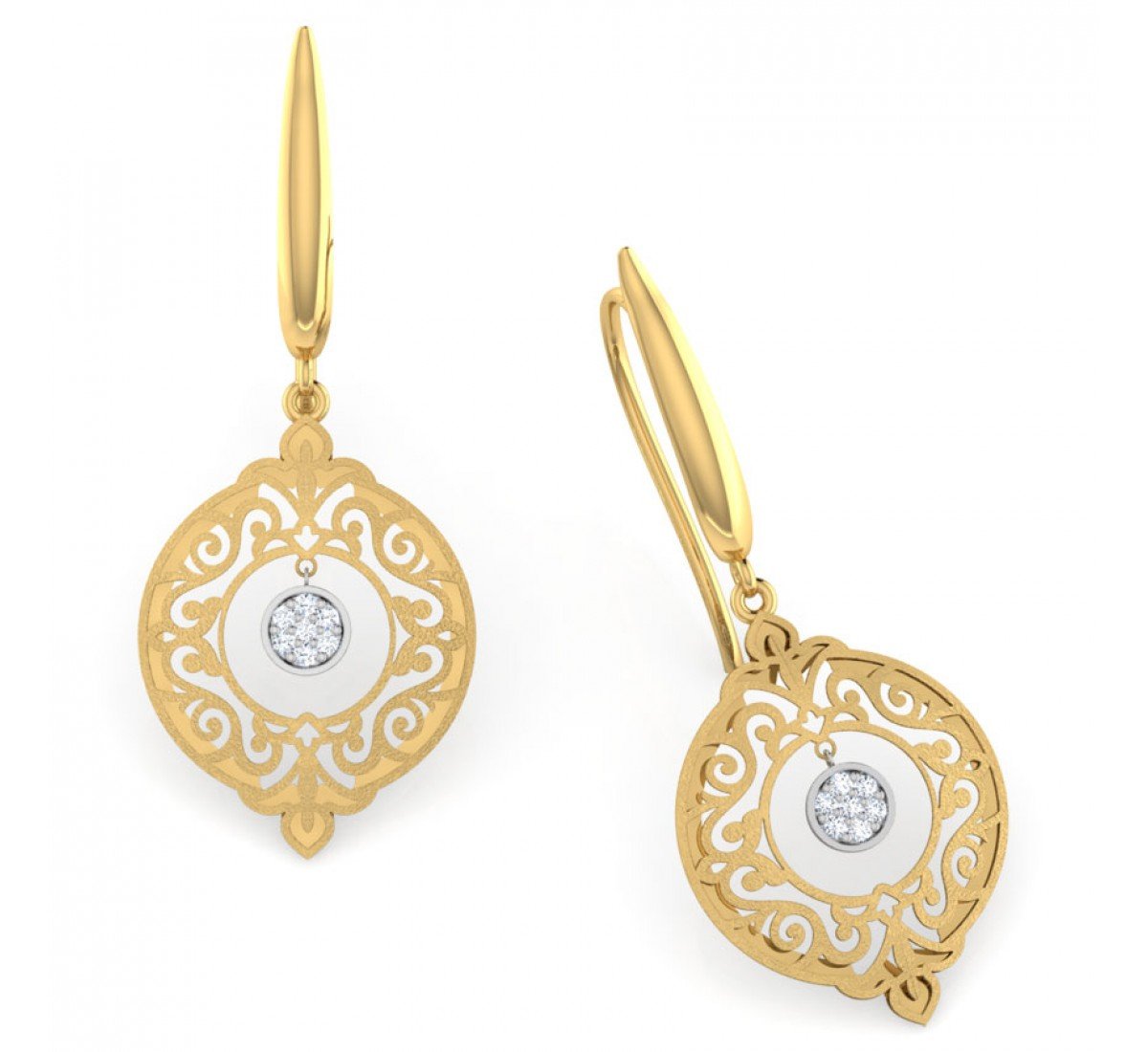 Interlaced Scout Diamond Earrings