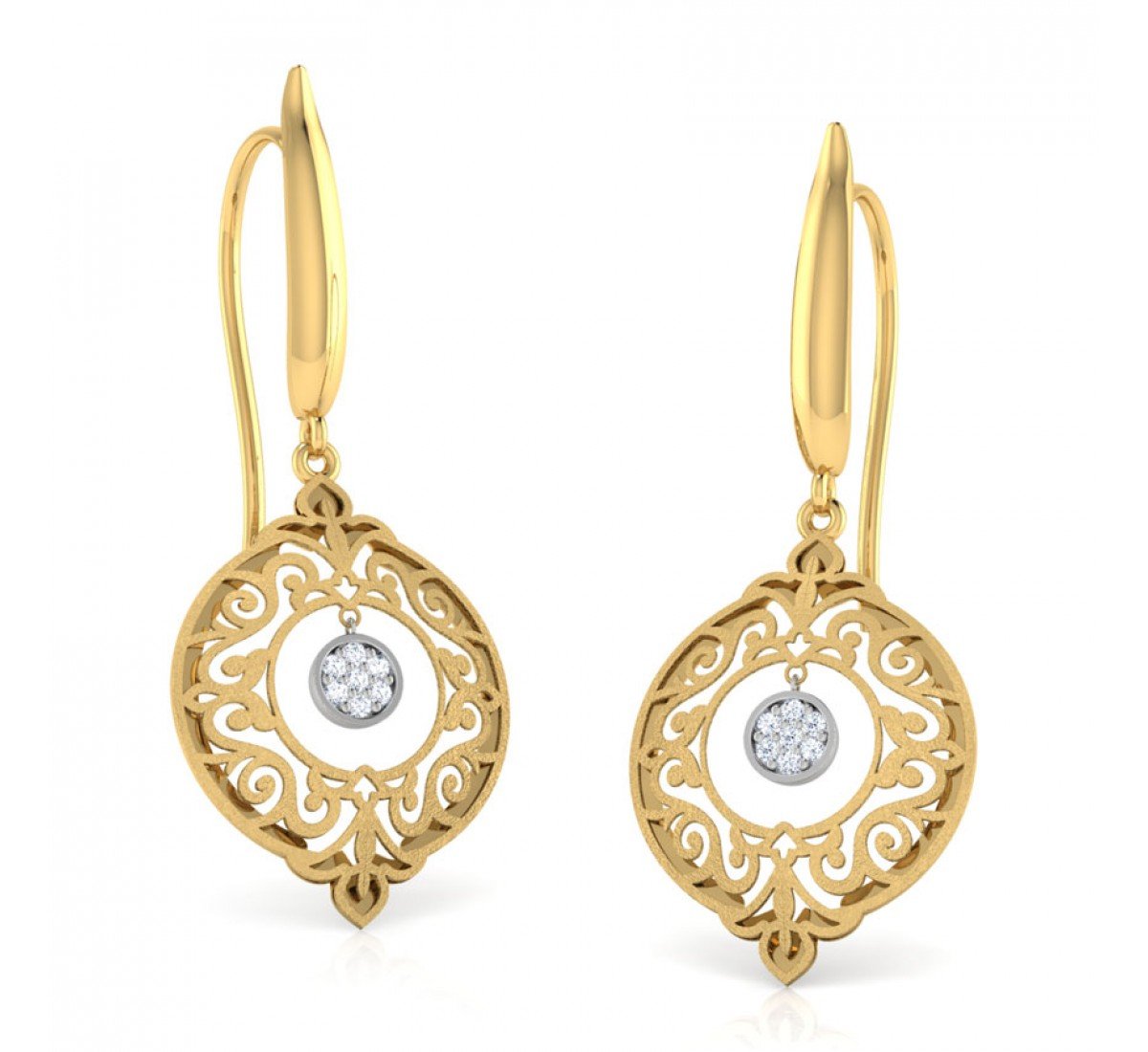 Interlaced Scout Diamond Earrings