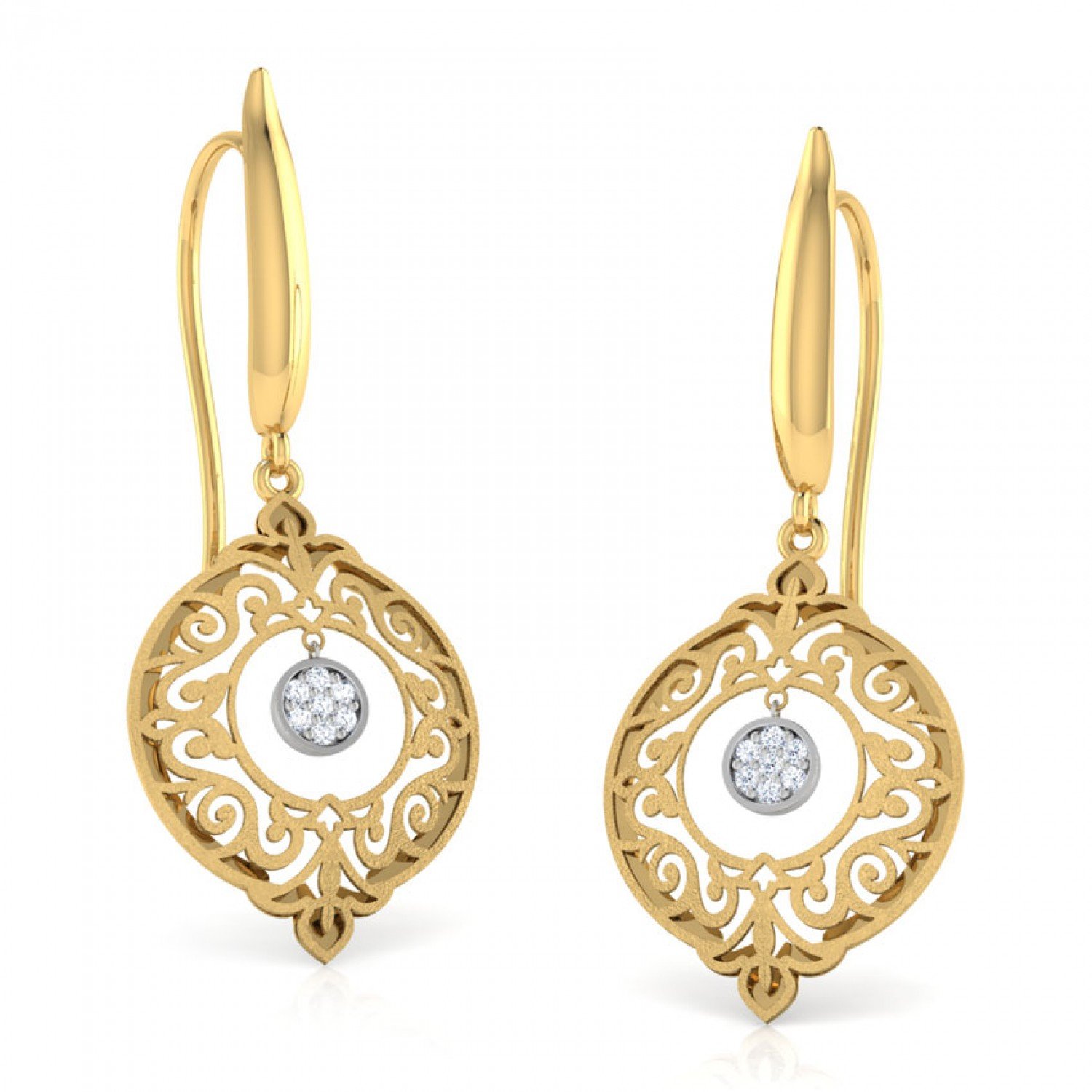Interlaced Scout Diamond Earrings