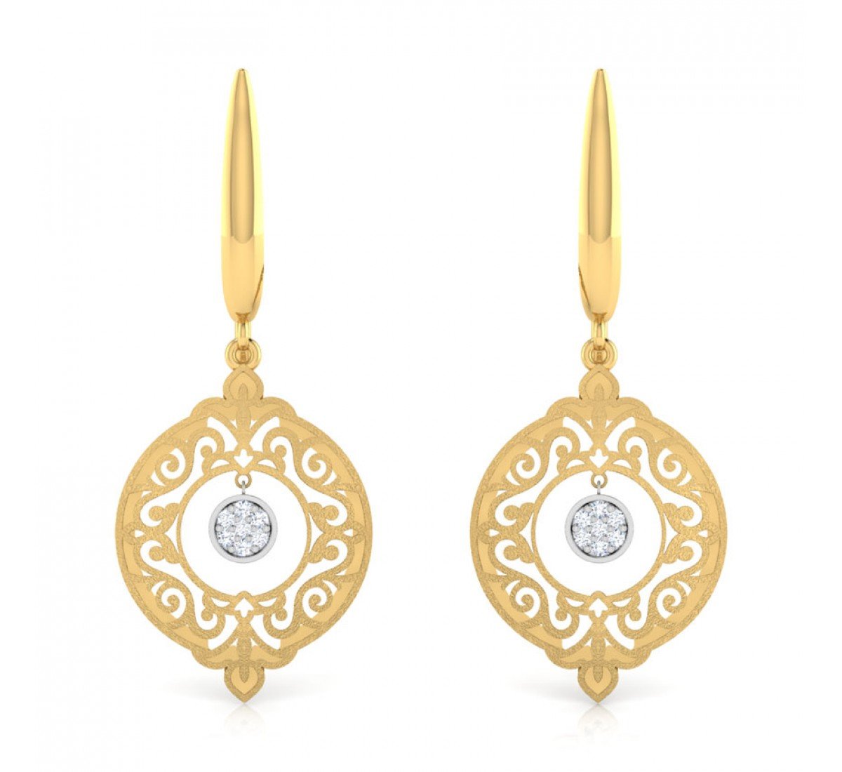 Interlaced Scout Diamond Earrings