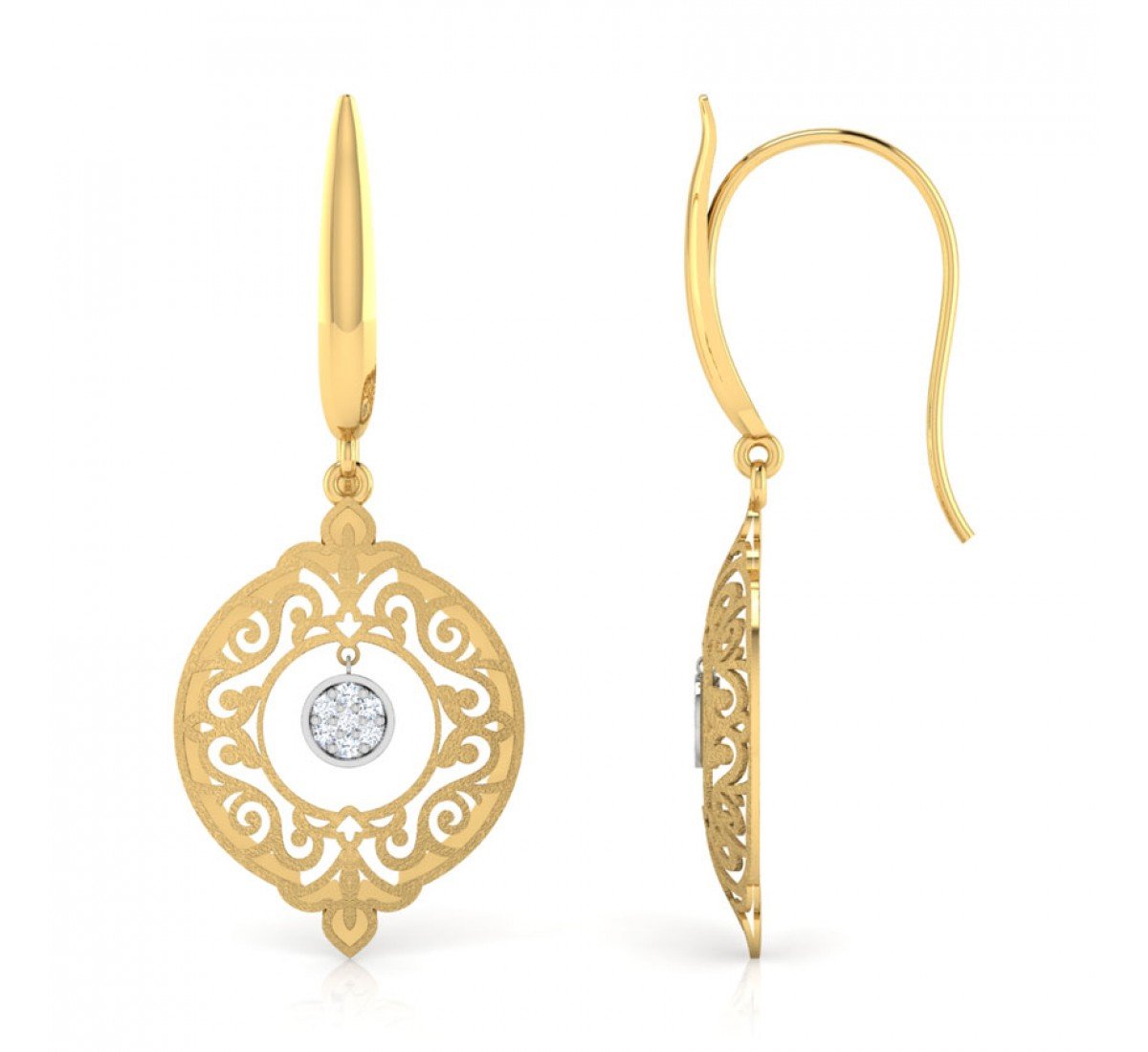 Interlaced Scout Diamond Earrings