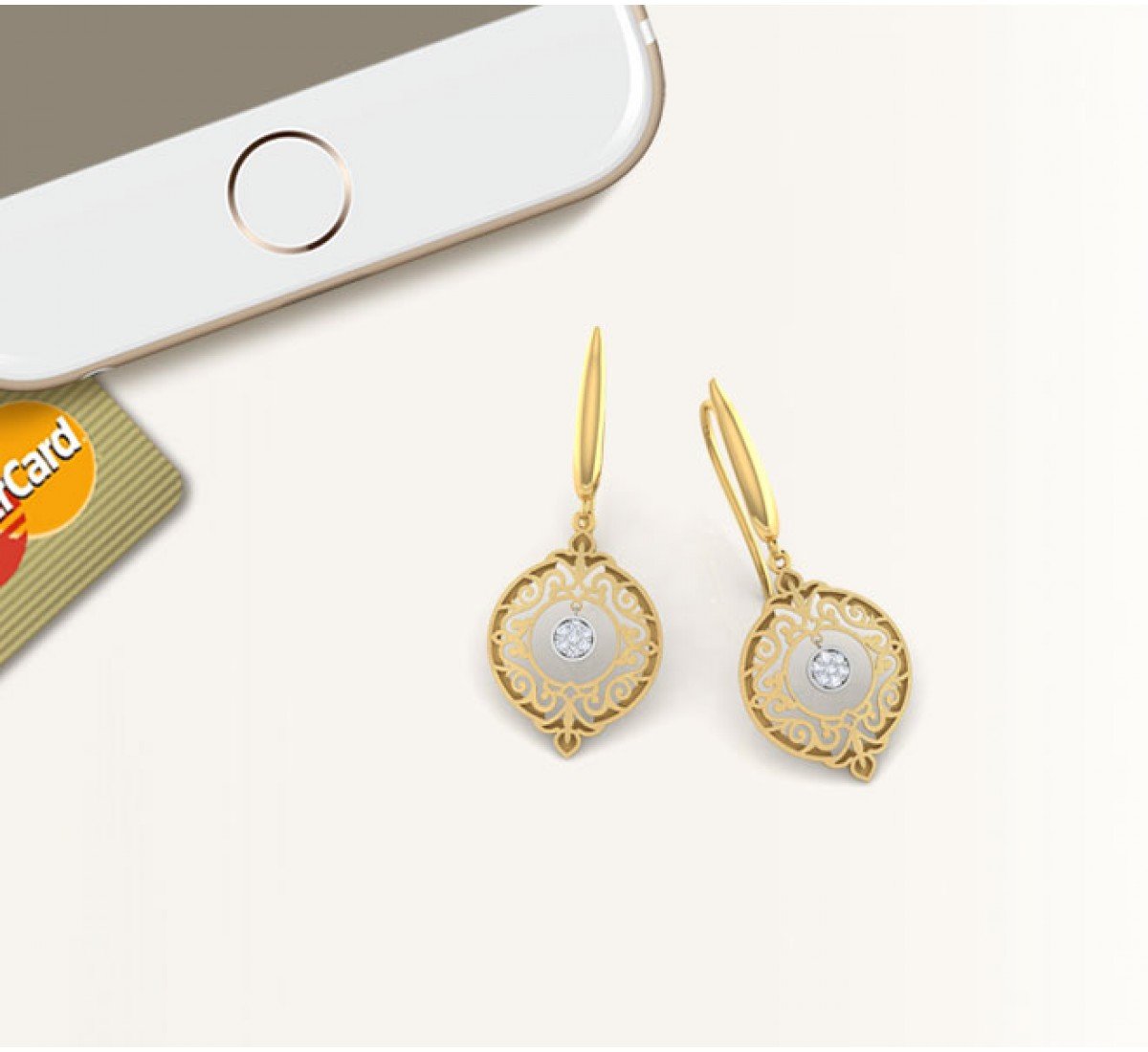 Interlaced Scout Diamond Earrings