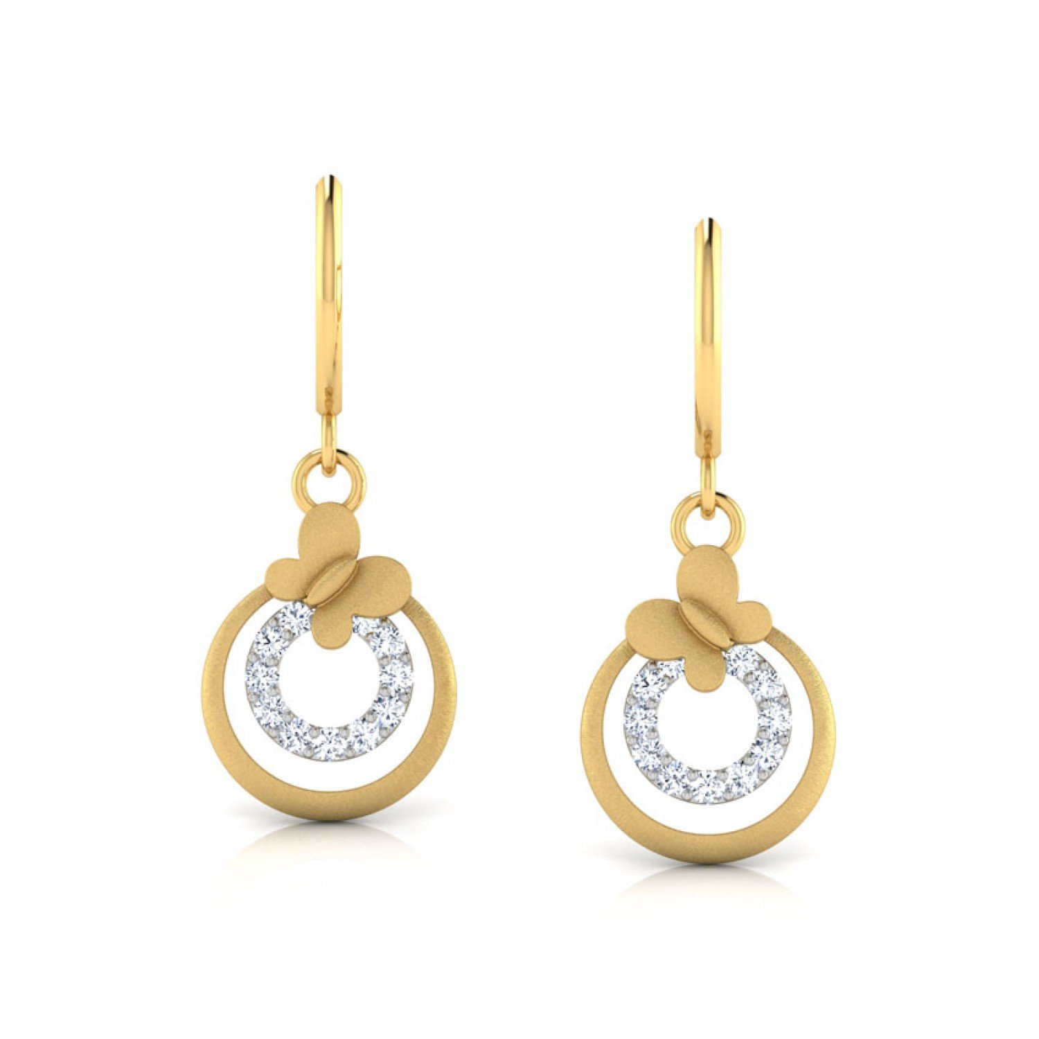 Aberdine Solitude Diamond Earrings Aberdine Solitude Diamond Earrings