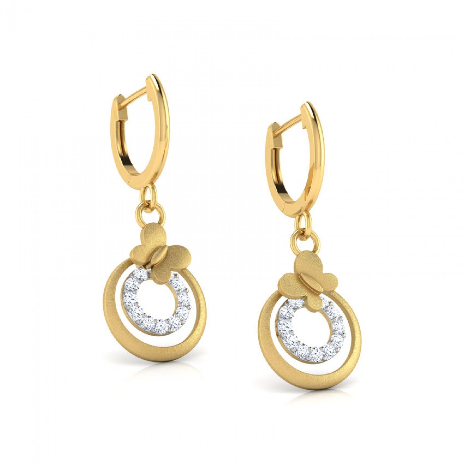 Aberdine Solitude Diamond Earrings Aberdine Solitude Diamond Earrings