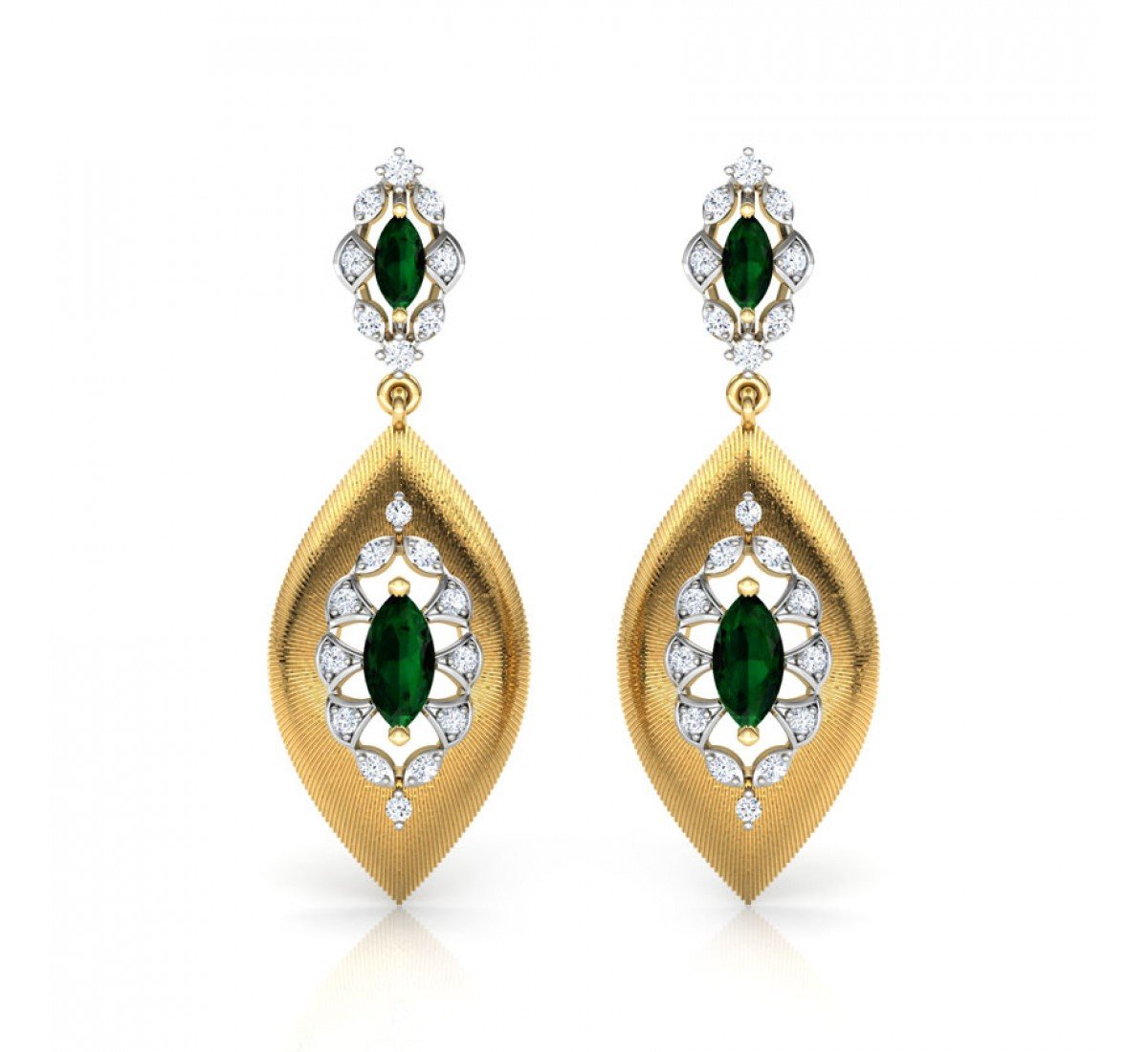 Mystify Braid Diamond Earrings