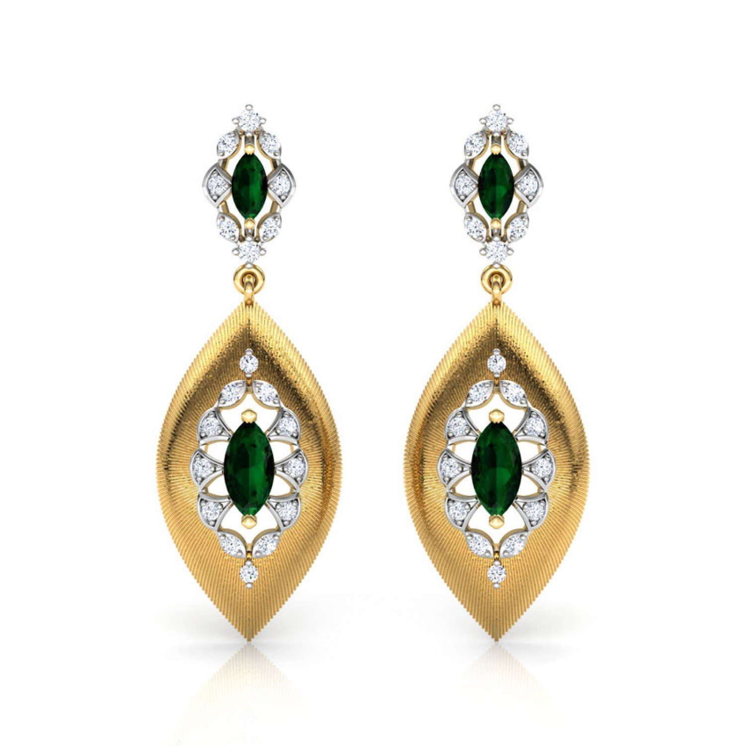 Mystify Braid Diamond Earrings