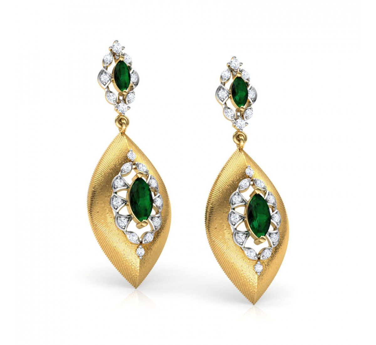 Mystify Braid Diamond Earrings