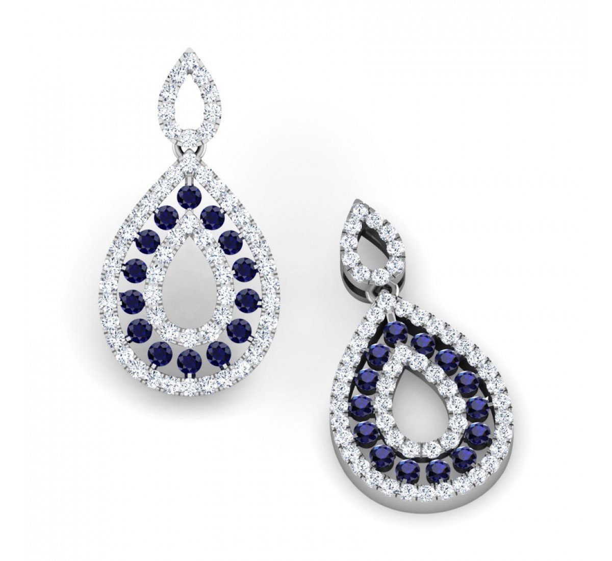 Nebulify Sea Diamond Earrings