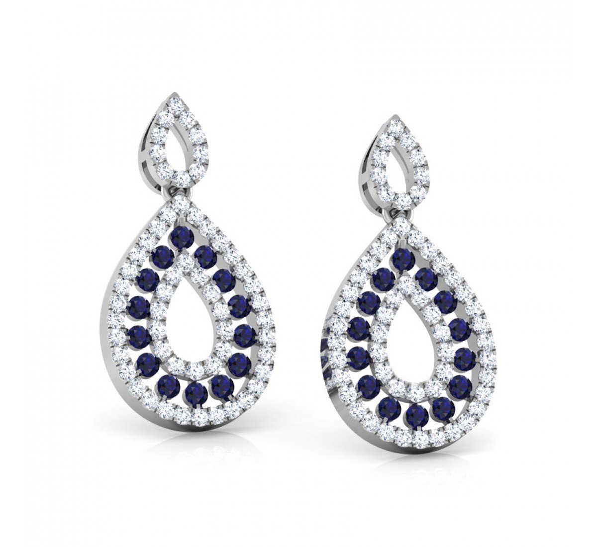 Nebulify Sea Diamond Earrings